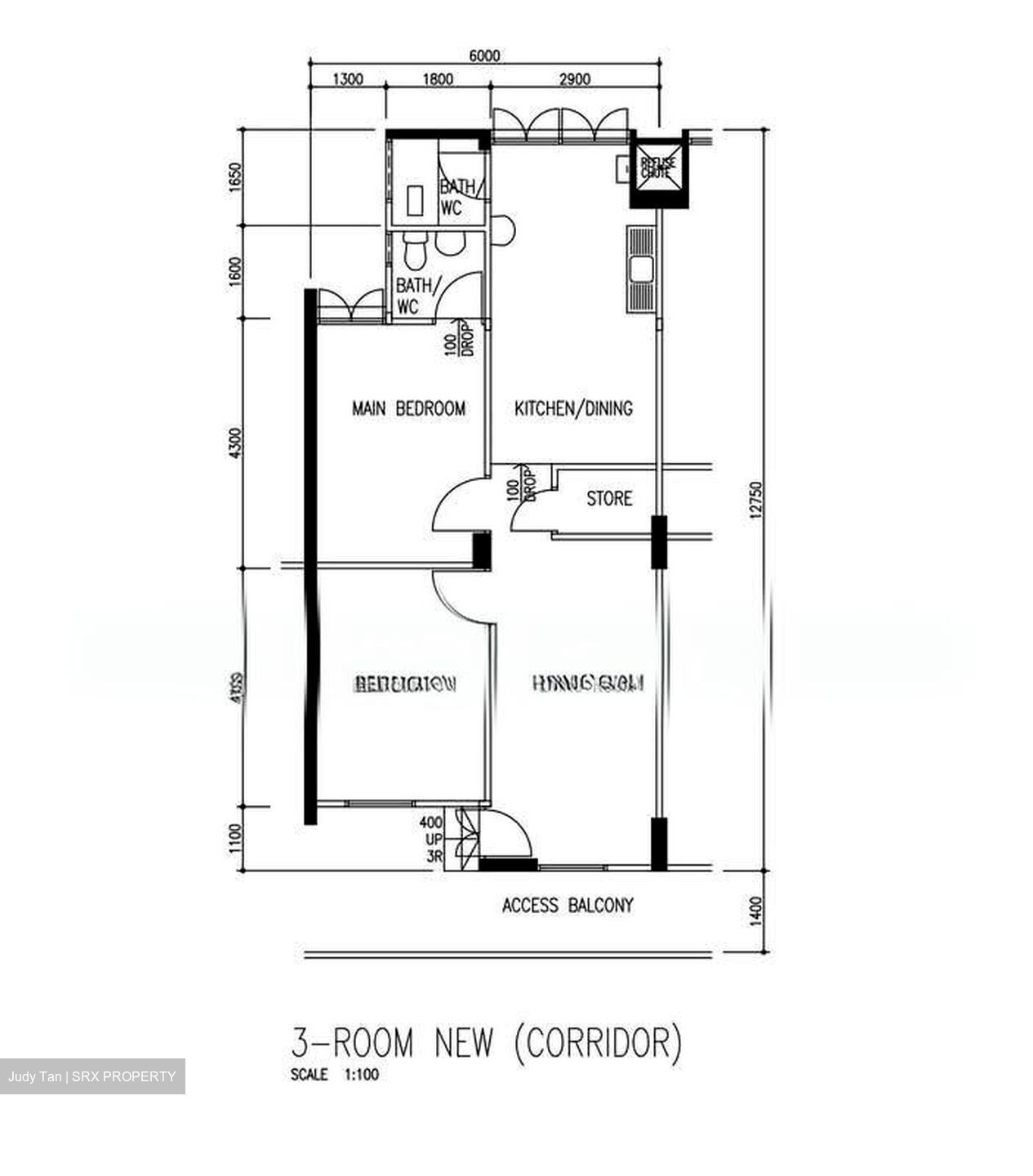Blk 117 Potong Pasir Avenue 1 (Toa Payoh), HDB 3 Rooms #560937241